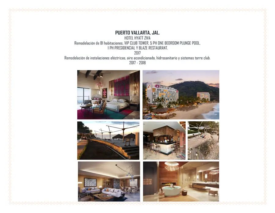 Hotel Hyatt Ziva — obra IDIPE